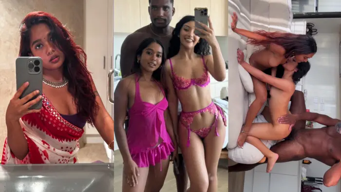 Fijian Indian Mia Z Jasminx with Mike Williams Pron Video