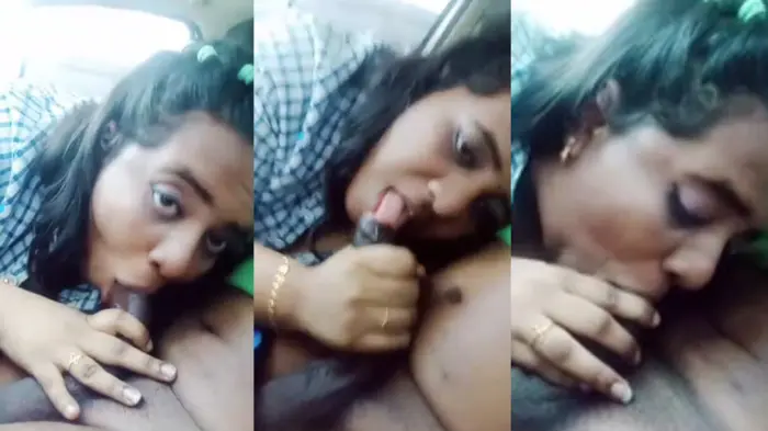 Malaysian Tamil Wife Blowjob in Car Video