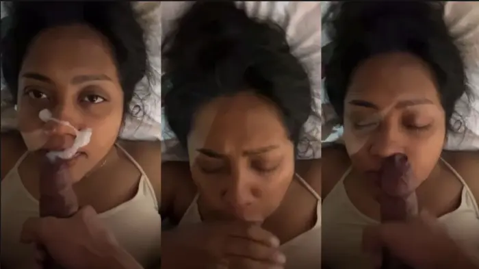 Mallu Girlfriend Blowjob & Cum on Face Qorno